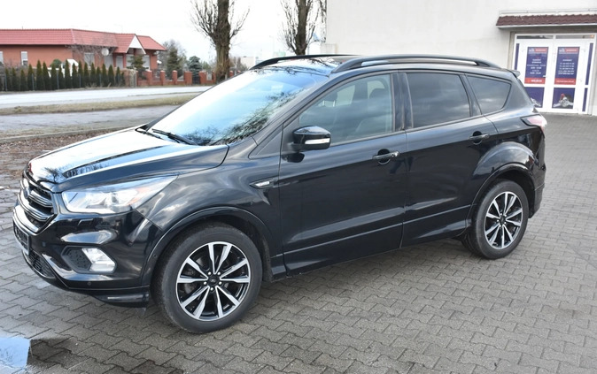 Ford Kuga cena 71900 przebieg: 97000, rok produkcji 2017 z Koło małe 254